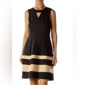 Black Striped Dress Size 7